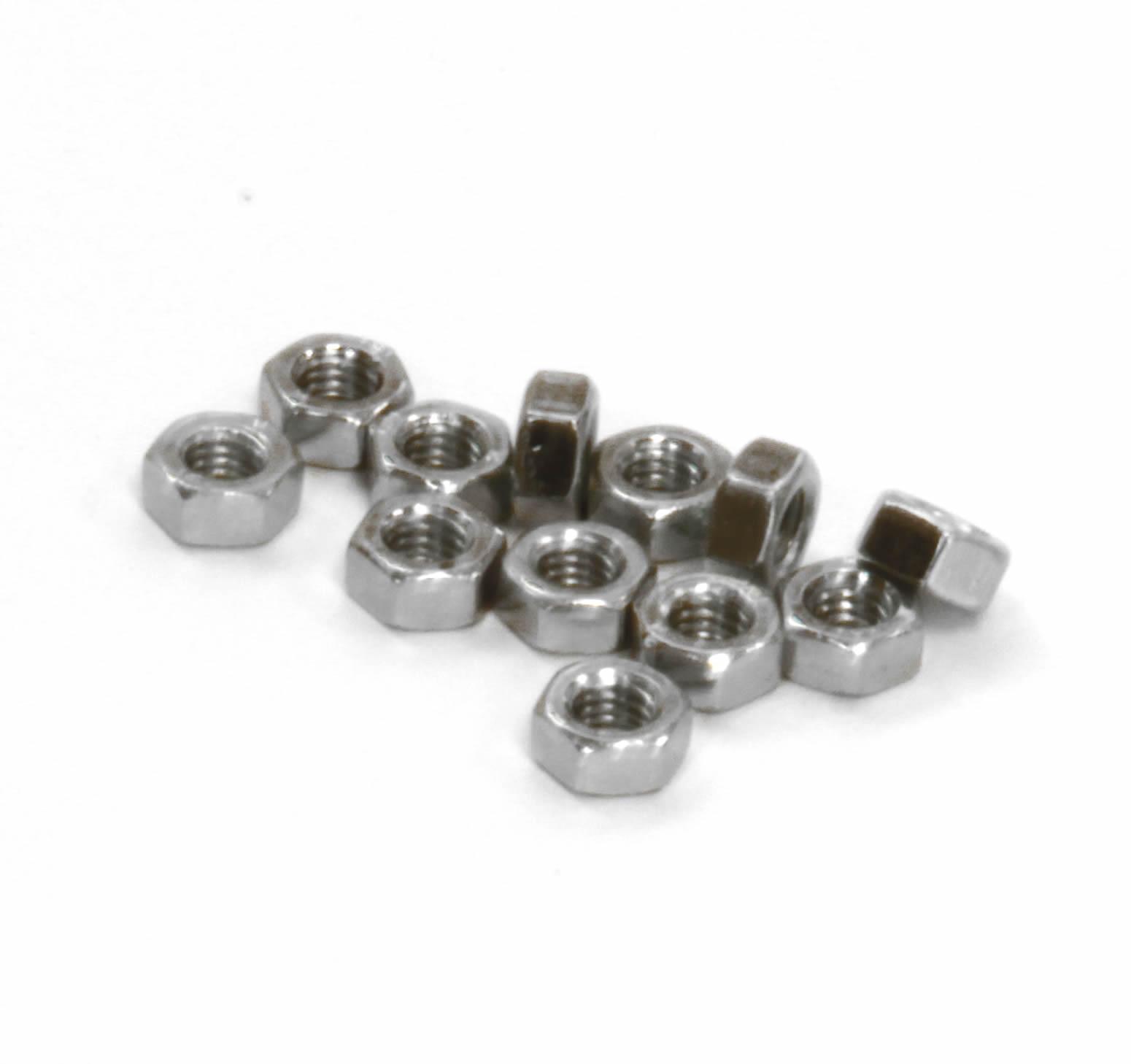 Alton 12 x Stainless steel nuts for M6 bolts 021744
