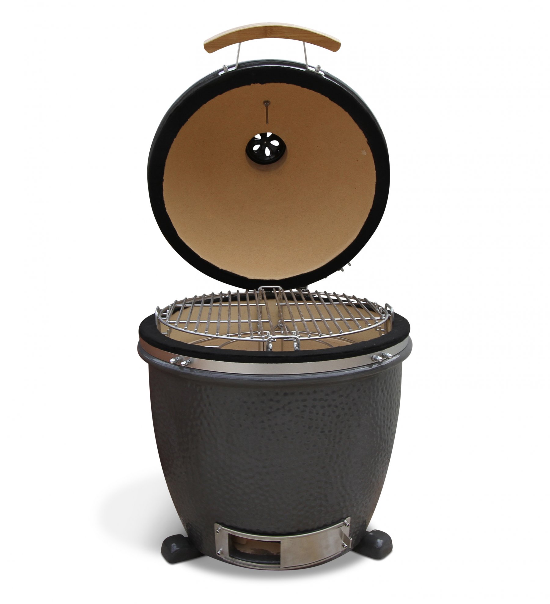 Kamado Barbecue Grill Smoker and Oven Ceramic 18 inch BBQ Stand alone eBay