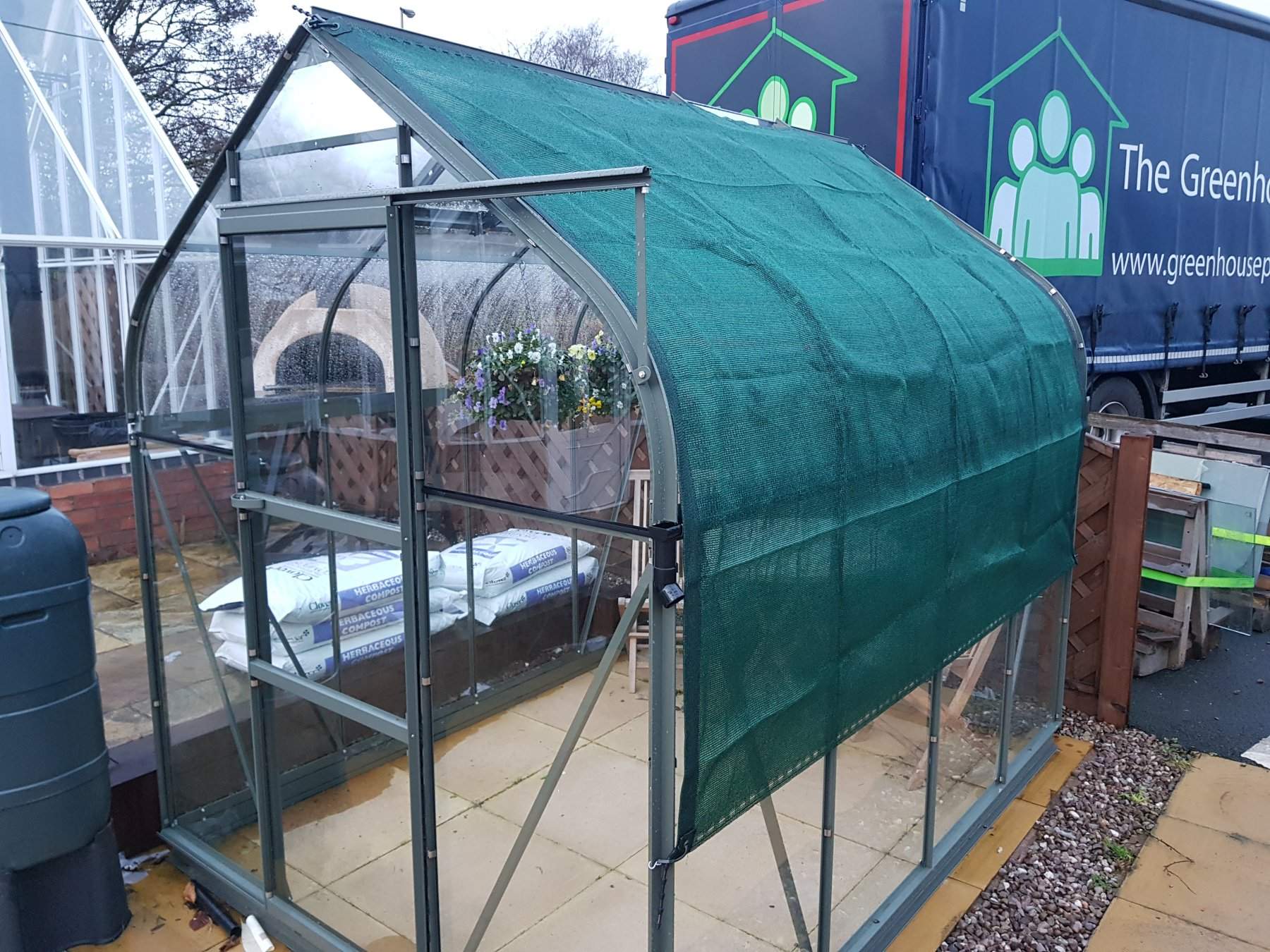 Robinsons External shading for 6ft long greenhouse 2m x 1880 mm
