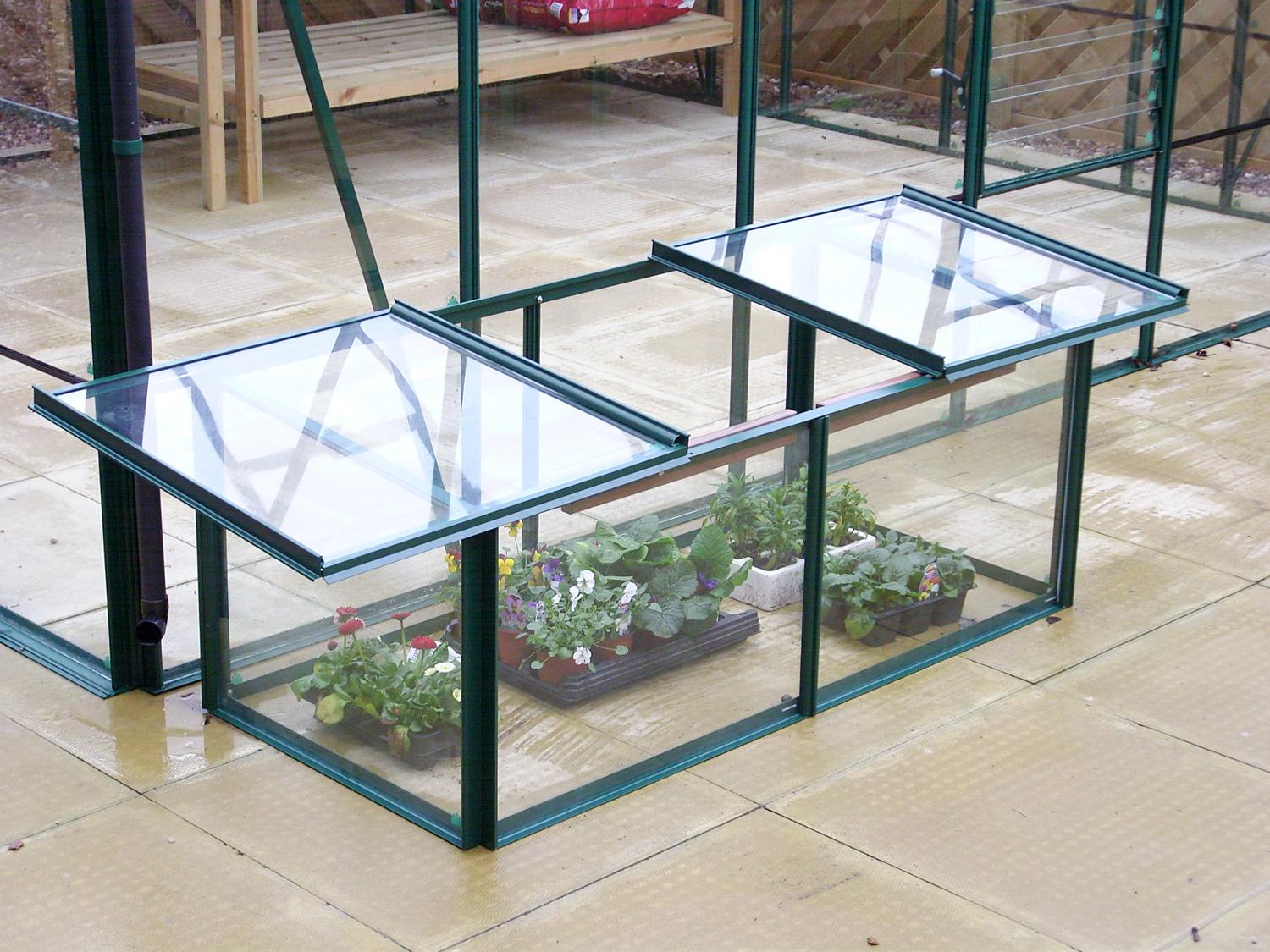 Simplicity Cold frame 4ftx2ft Green