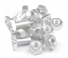 50 x 10mm nuts and bolts
