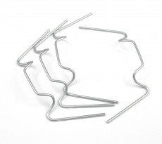 25 x galvanised wire glazing clips