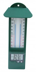 Digital Max/Min thermometer green