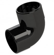 90 Degree bend double collar 36 mm (32mm / 1¼ internal)