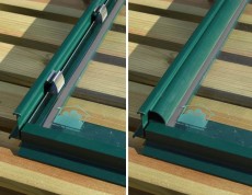 Bar Capping set (Green) for Stafford 6ft