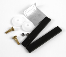 Door wheels Plain Aluminium