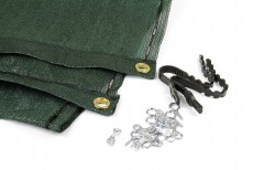 External shading netting system 20t long