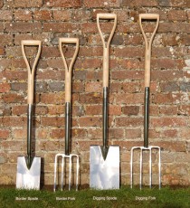 Stainless Large Digging Spade 111cm