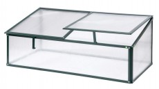 Single sided polycarbonate cold frame **Old cottage green**