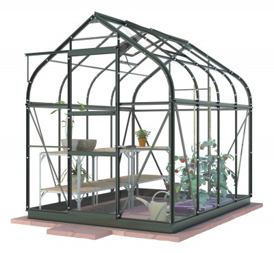 Sherwood 6x8 Old Cottage Green Standard 2019